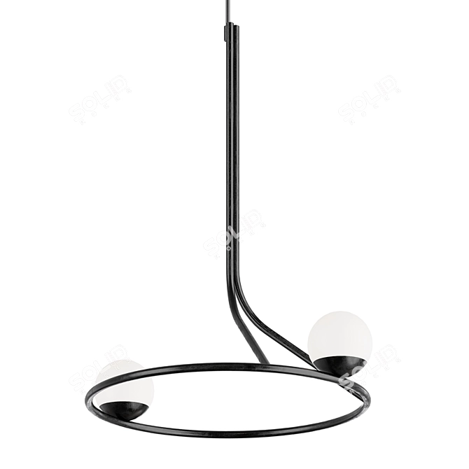 Linear Pendant Light 3D model image 3