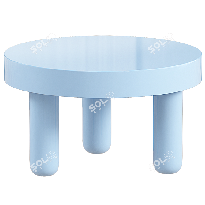 Modern Rose Low Table 2013 3D model image 2