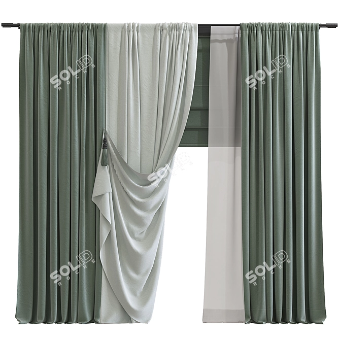  168 Curtain Redesign 3D model image 1