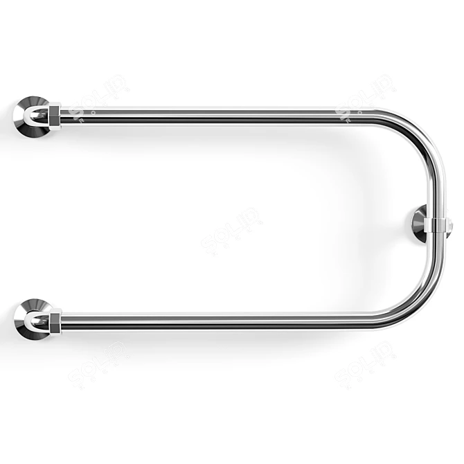 Terminus Water Towel Rail 3D model image 2