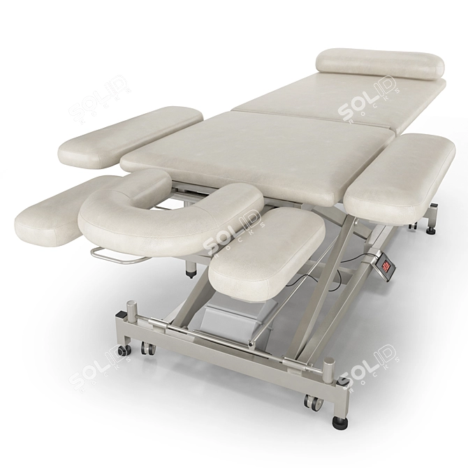 Professional Electric Massage Table 3D model image 1