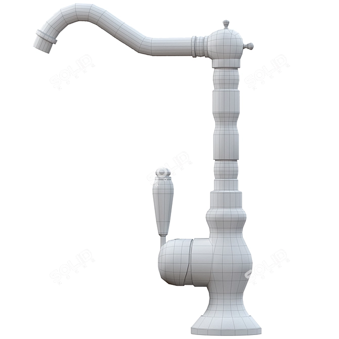 Vintage Faucet 3D Model Kit 3D model image 5