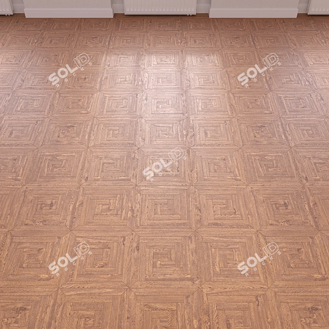  Modular Wood Floor Model 3D model image 4