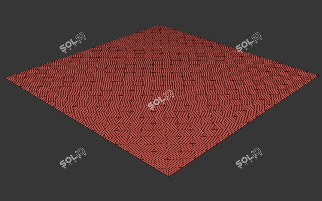  Modular Wood Floor Model 3D model image 6