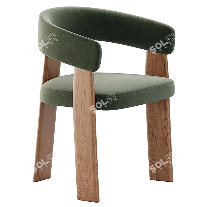 Modern Oru Armchair 2017 Version 3D model image 3