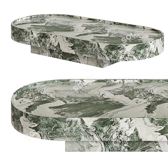 Francesco Balzano Marble Tables Collection 3D model image 2