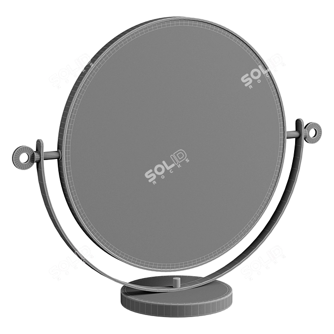Elegant Ilario Mirror by Mingardo. 3D model image 2