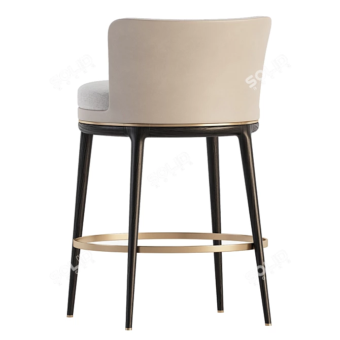 Modern Design Hicks Bar Stool 3D model image 3