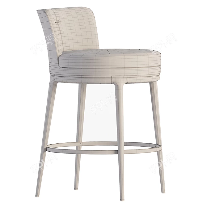 Modern Design Hicks Bar Stool 3D model image 6