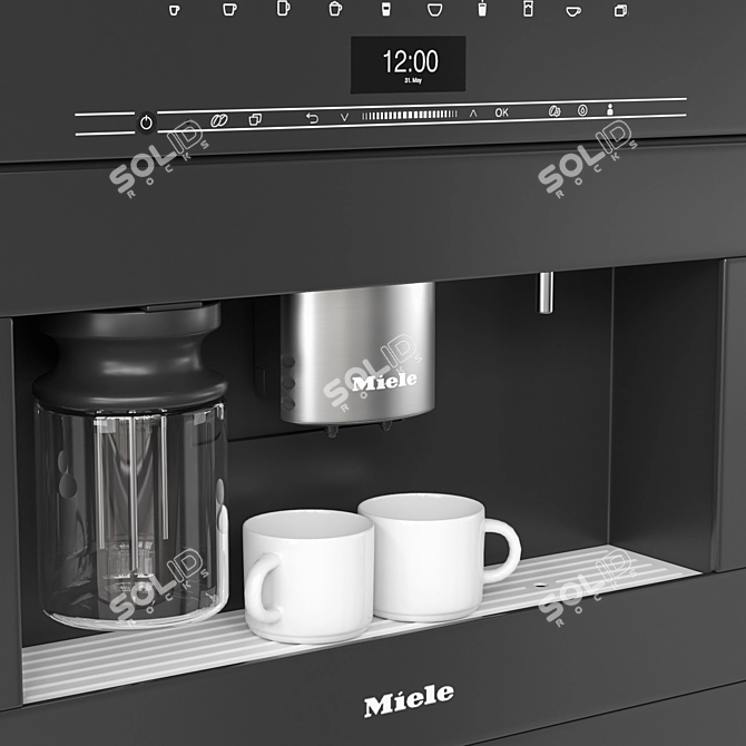 Miele 01 Appliances | UV Mapped 3D model image 11