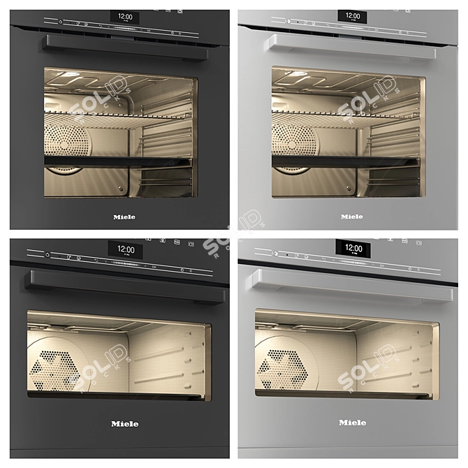 Miele 01 Appliances | UV Mapped 3D model image 2