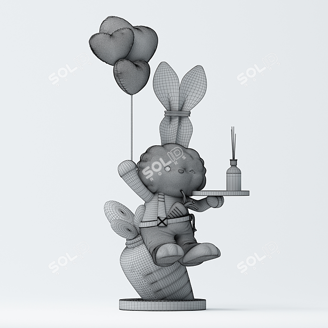 Bunny Playthings, 3DSMax & FBX 3D model image 2