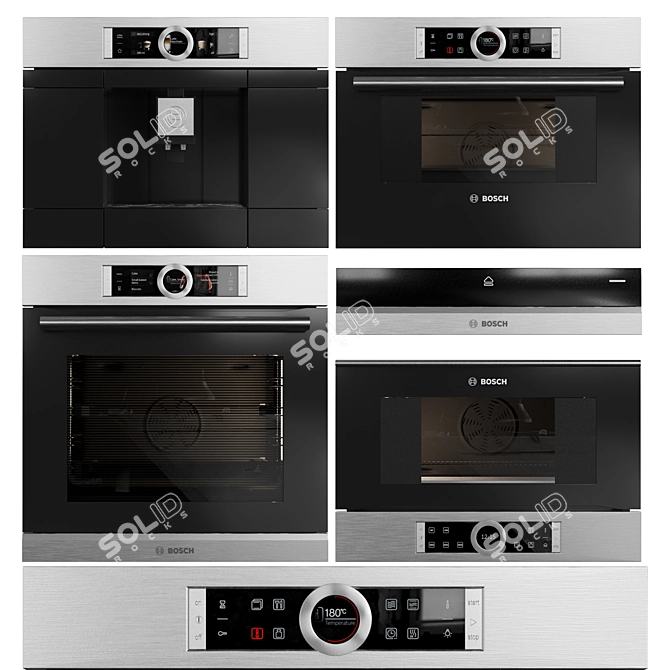 Bosch Serie 8 Appliance Collection 3D model image 1