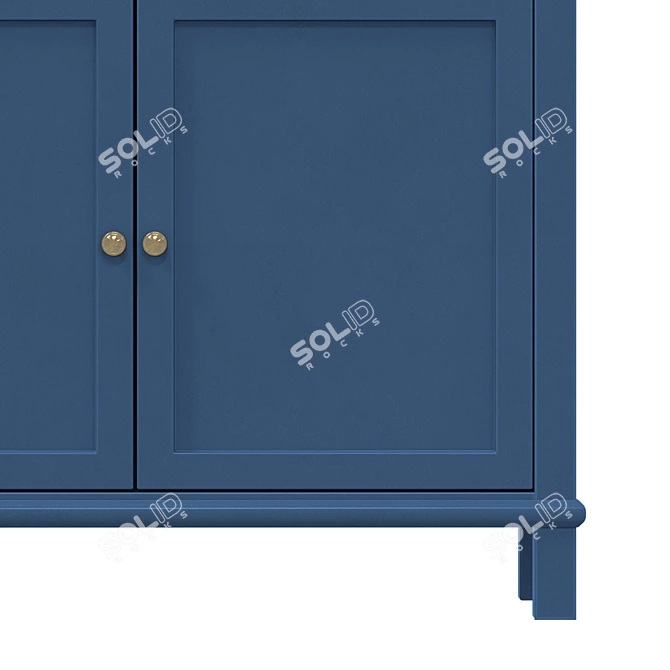 Versatile Jules Verne Shelving Unit 3D model image 4