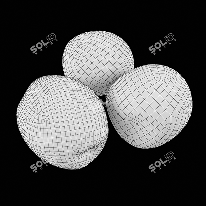 Juicy Nectarines 3D model image 4