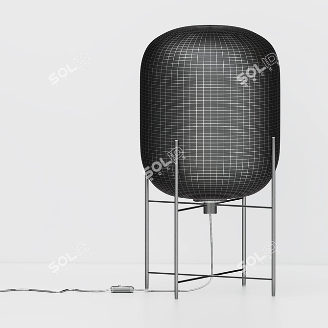 Adjustable Pulpo Oda Floor Lamp 3D model image 3