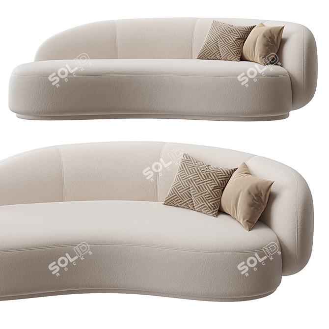JULEP_Jonas Modern Modular Sofa 3D model image 2