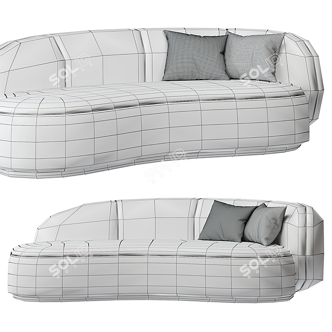 JULEP_Jonas Modern Modular Sofa 3D model image 4