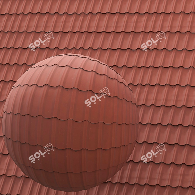 Seamless Roof Texture Pack 3D model image 1