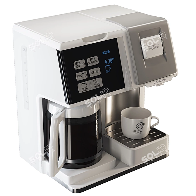 Hamilton FlexBrew Coffee Maker model 3D model image 1