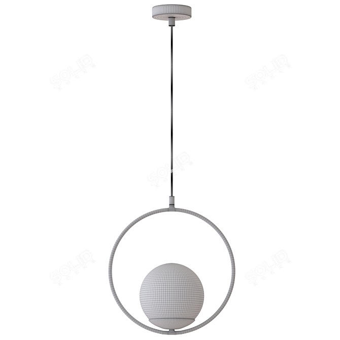 Rivoli Misericordia Pendant Lamp 3D model image 2