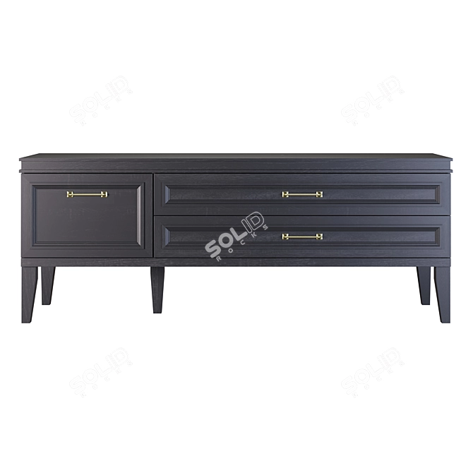 Orlando Nightstand OR-315.03 3D model image 2