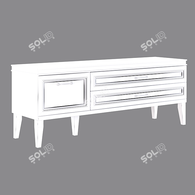 Orlando Nightstand OR-315.03 3D model image 4