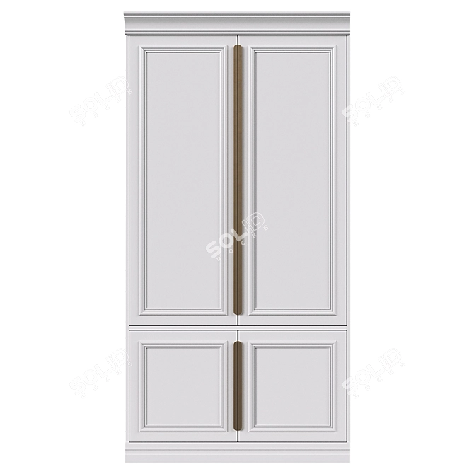 Classic Wardrobe BePureHome 3D model image 2