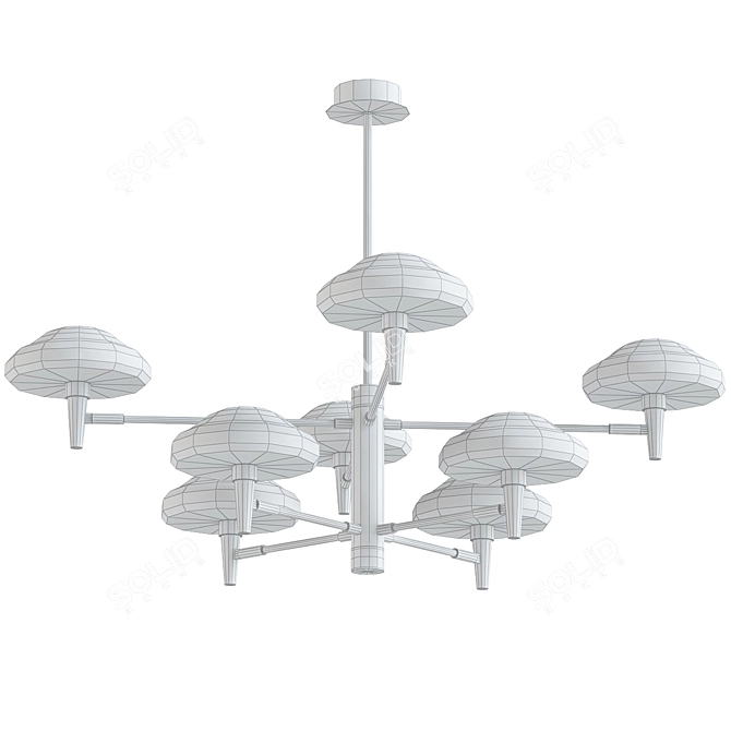 Glamour Meduza Chandelier 2014 3D model image 2
