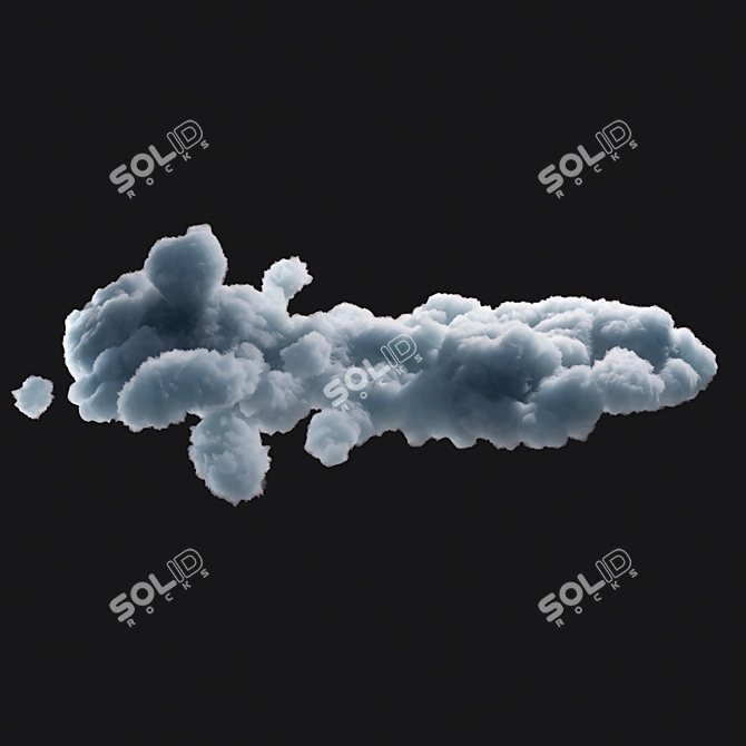 Expandable Cloud 1 Texture Kit 3D model image 2