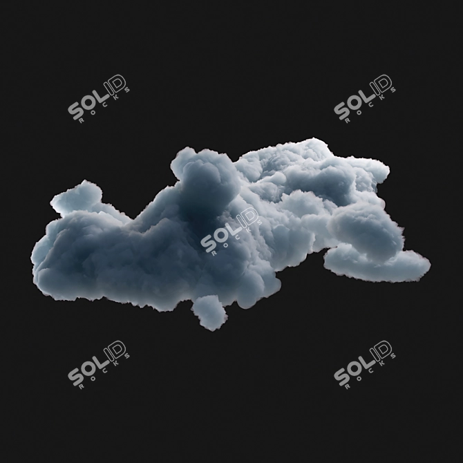 Expandable Cloud 1 Texture Kit 3D model image 3