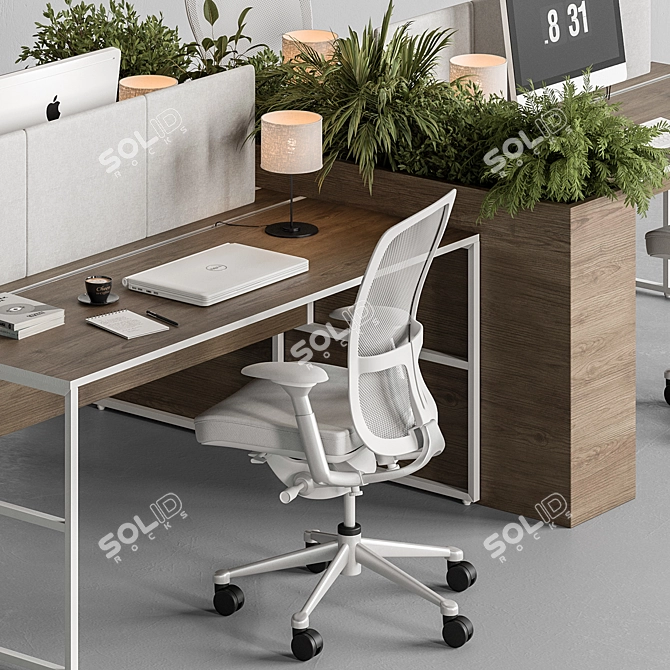 Workspace Essentials Collection 371 3D model image 2