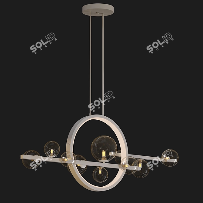 Bubi Minimalist Kitchen Island Light 3D model image 4