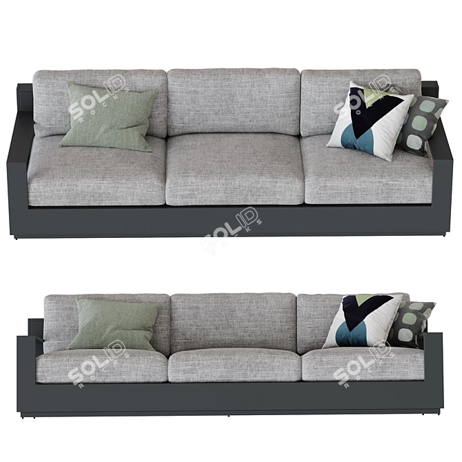  Stylish Arhaus Outdoor Sofa 3D model image 3