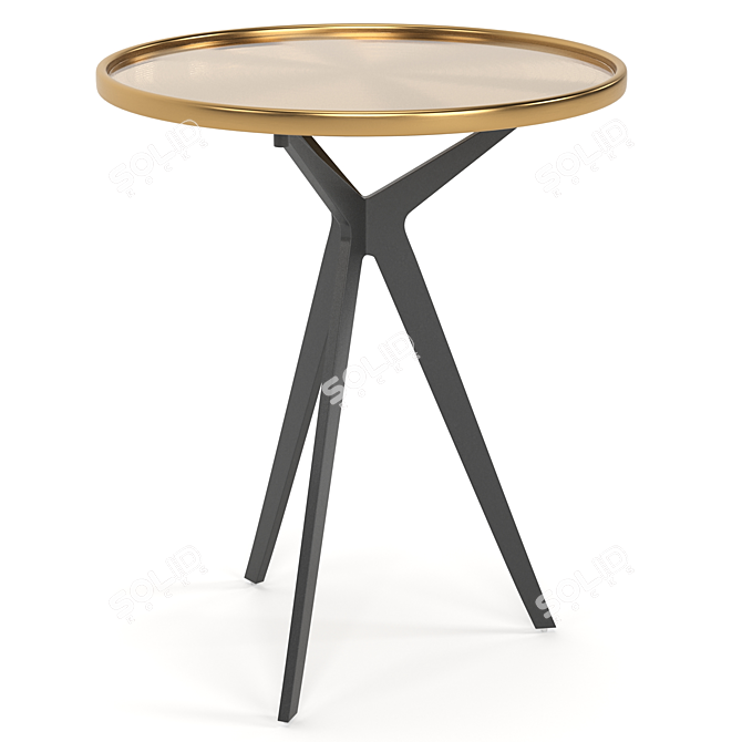 Finesse Coffee Table 3D Model 3D model image 1