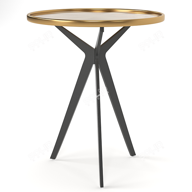 Finesse Coffee Table 3D Model 3D model image 3