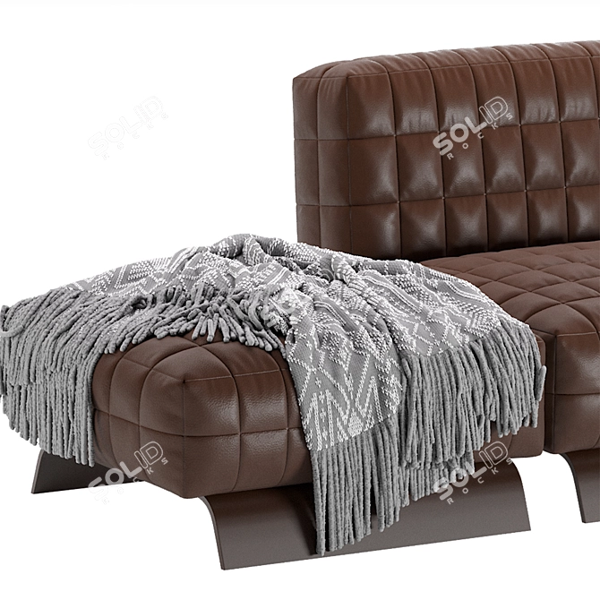 Minotti Twiggy Modular Sofa 01 3D model image 2