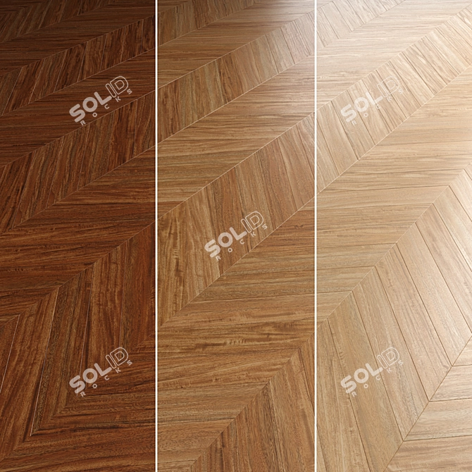 Multilayered Parquet Collection with Various Textures 3D model image 2