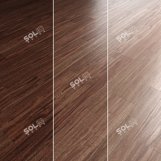 Multilayered Parquet Collection with Various Textures 3D model image 3