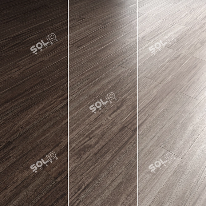 Multilayered Parquet Collection with Various Textures 3D model image 4