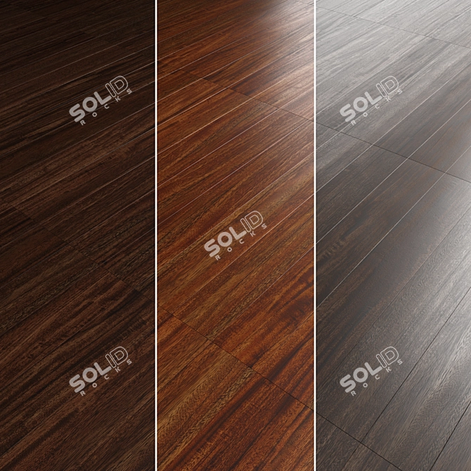 Multilayered Parquet Collection with Various Textures 3D model image 5