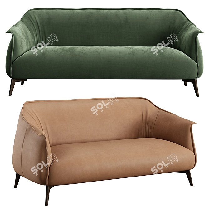 Avalon Sofaclub Sofa Set 3D model image 1