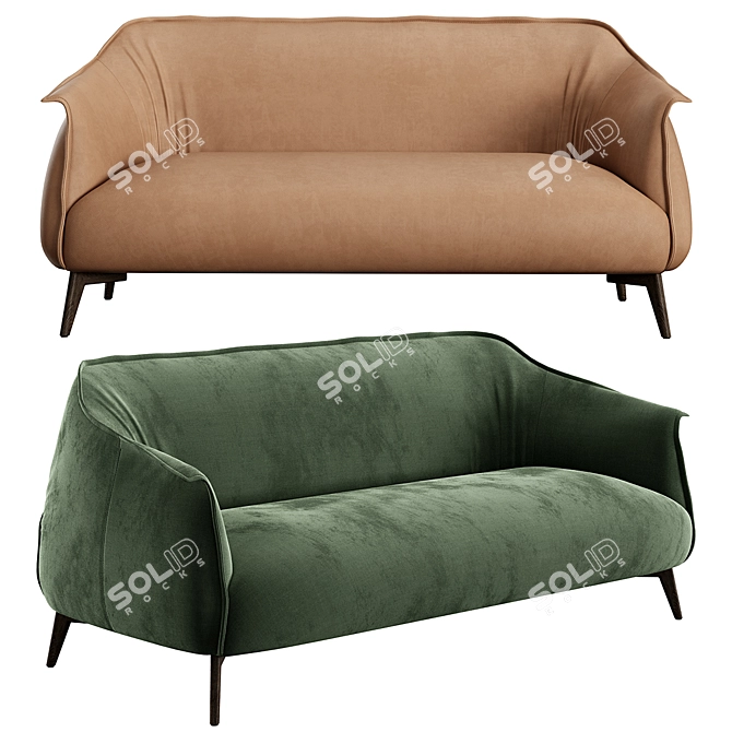 Avalon Sofaclub Sofa Set 3D model image 2