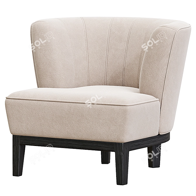 Grilli Armchair Kipling Edition 3D model image 4