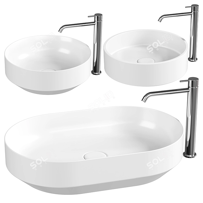 Compact RYO Round S Rolling Device 3D model image 1