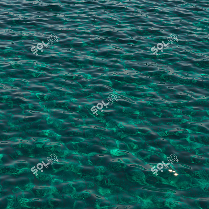 Versatile Ocean Material Package 3D model image 3