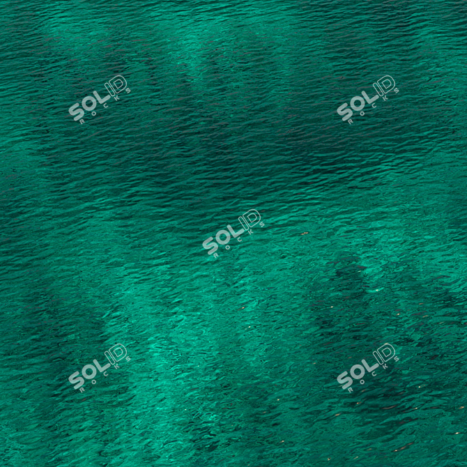 Seamless Ocean Texture Pack 3D model image 2