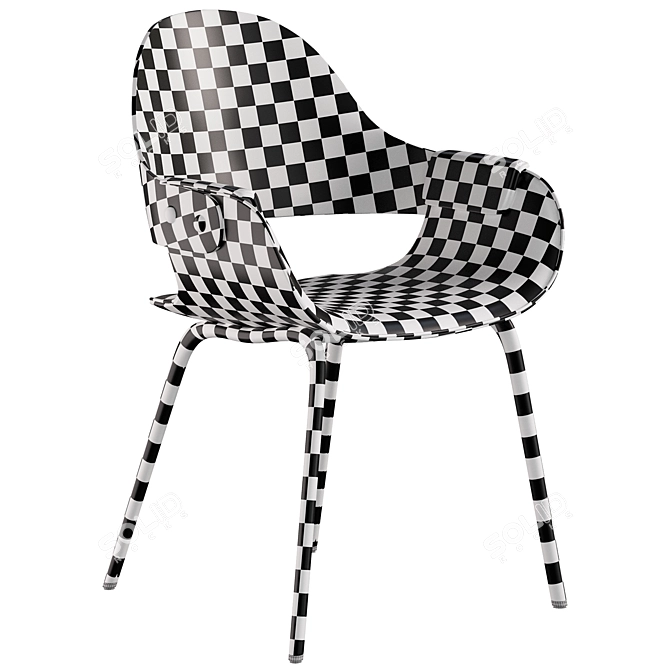 Sleek Showtime Chair Design 3D model image 5