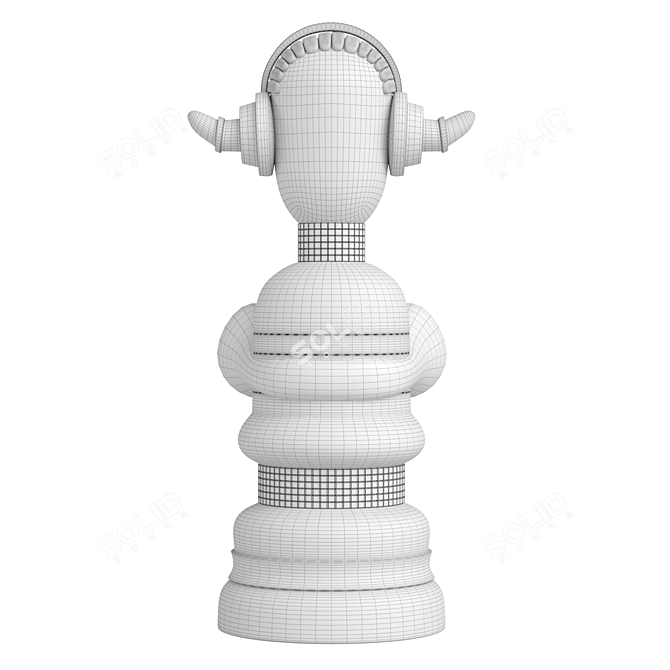 Mutaforma DEMODIKE Sculptural Zoo Vase 3D model image 7