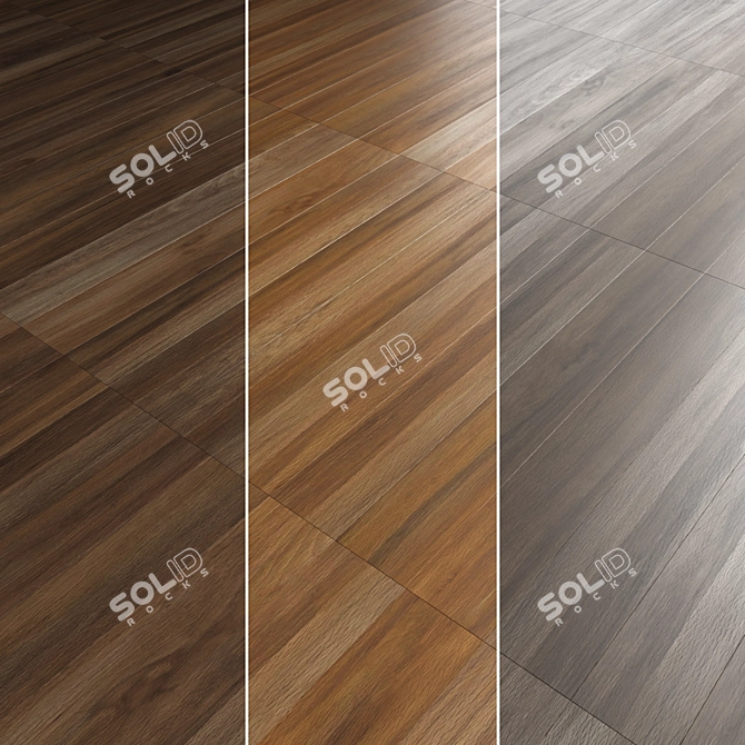 Multi-Texture Parquet Collection 3D model image 5